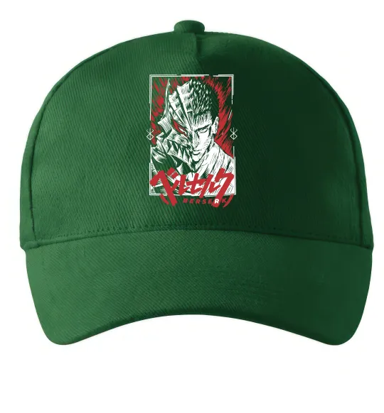 Кепка Berserk red eye Темно-зеленый фото
