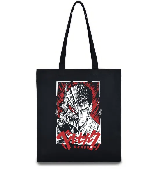 Эко-сумка Berserk red eye Черный фото