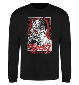 Свитшот Berserk red eye Черный фото