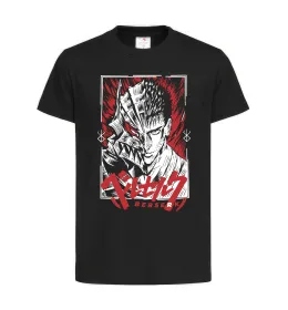 Дитяча футболка Berserk red eye Чорний фото