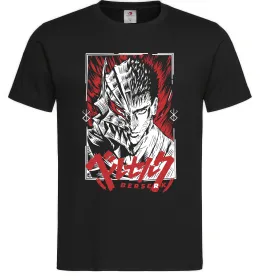 Мужская футболка Берсерк Черный фото