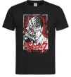 Мужская футболка Berserk red eye Черный фото