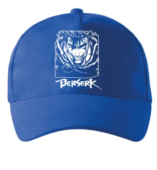 Кепка Berserk smile Ярко-синий фото
