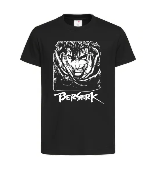 Дитяча футболка Berserk smile Чорний фото