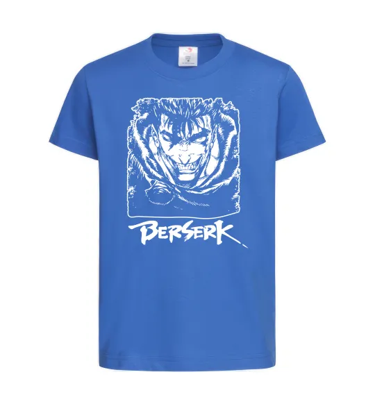 Дитяча футболка Berserk smile Яскраво-синій фото