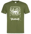 Мужская футболка Berserk smile Оливковый фото