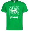 Мужская футболка Berserk smile Зеленый фото