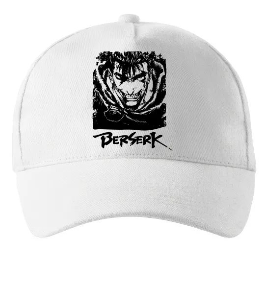 Кепка Berserk smile Белый фото