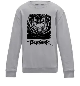 Детский Свитшот Берсерк Черный фото