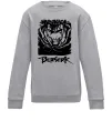 Детский Свитшот Berserk smile Серый меланж фото