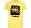 Детская футболка Berserk smile Лимонный фото