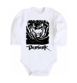 Детский боди Berserk smile Белый фото