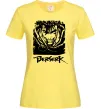 Женская футболка Berserk smile Лимонный фото