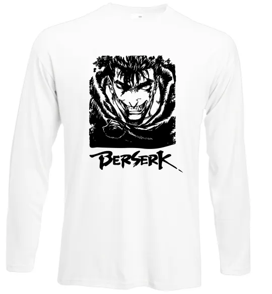 Лонгслів Berserk smile Білий фото