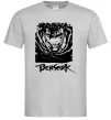 Мужская футболка Berserk smile Серый фото