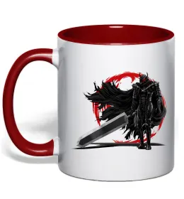 Чашка з кольоровою ручкою