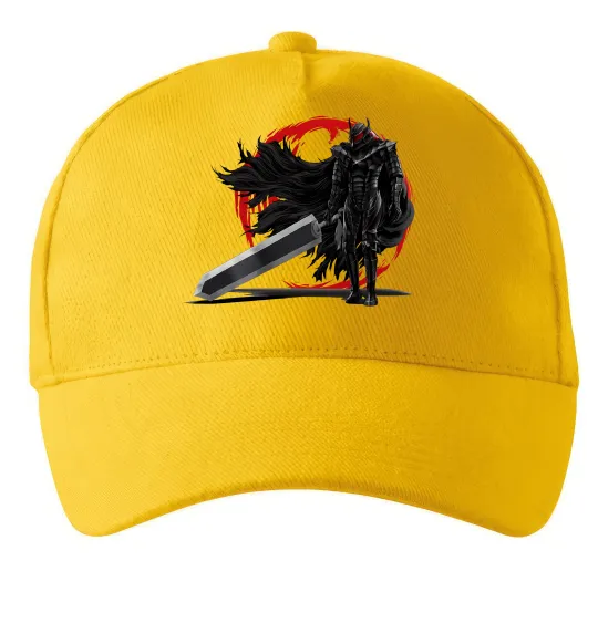 Кепка Берсерк меч Сонячно жовтий фото