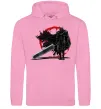 Чоловіча толстовка (худі) Берсерк меч Рожевий фото