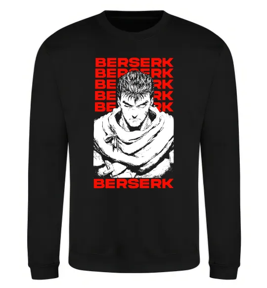 Свитшот Berserk Guts Черный фото