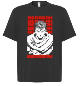 Футболка Оверсайз Берсерк Черный фото