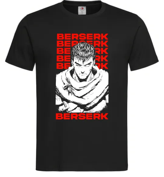 Мужская футболка Berserk Guts Черный фото