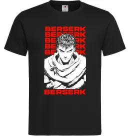 Мужская футболка Берсерк Черный фото