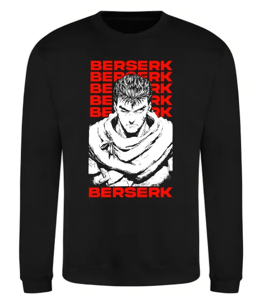 Свитшот Berserk Guts Черный фото