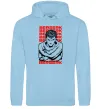 Женская толстовка (худи) Berserk Guts Голубой Женская толстовка (худи) Berserk Guts Голубой фото