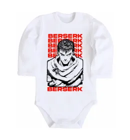 Детский боди Berserk Guts Белый фото