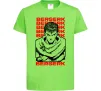 Дитяча футболка Berserk Guts Лаймовий фото