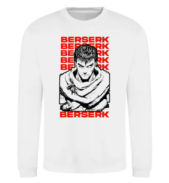 Свитшот Berserk Guts Белый фото