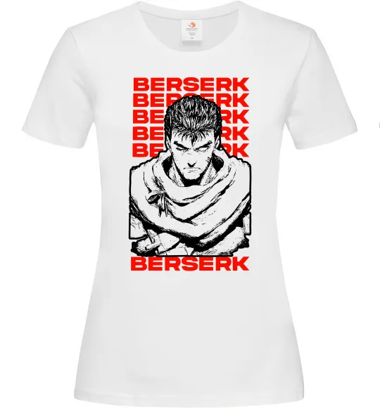 Жіноча футболка Berserk Guts Білий фото