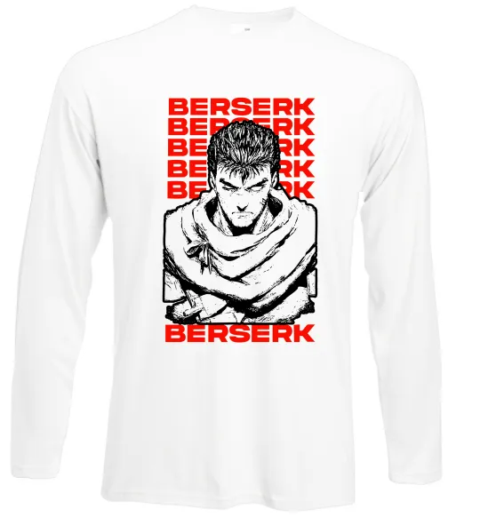Лонгслив Berserk Guts Белый фото