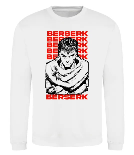 Свитшот Berserk Guts Белый фото