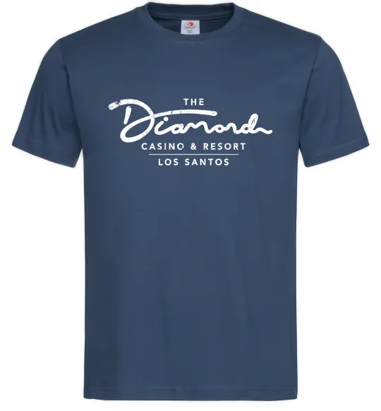 Чоловіча футболка Diamond Casino Los Santos Темно-синій фото