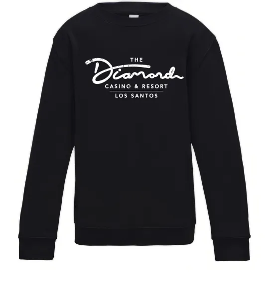 Дитячий світшот Diamond Casino Los Santos Чорний фото