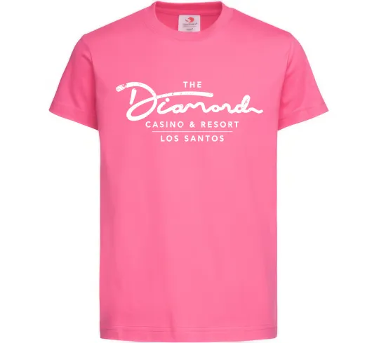 Дитяча футболка Diamond Casino Los Santos Яскраво-рожевий фото