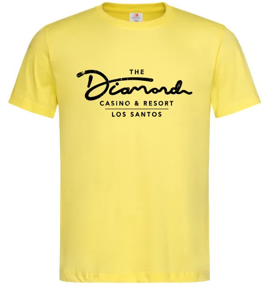 Чоловіча футболка Diamond Casino Los Santos Лимонний фото