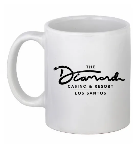 Чашка керамічна Diamond Casino Los Santos Білий фото