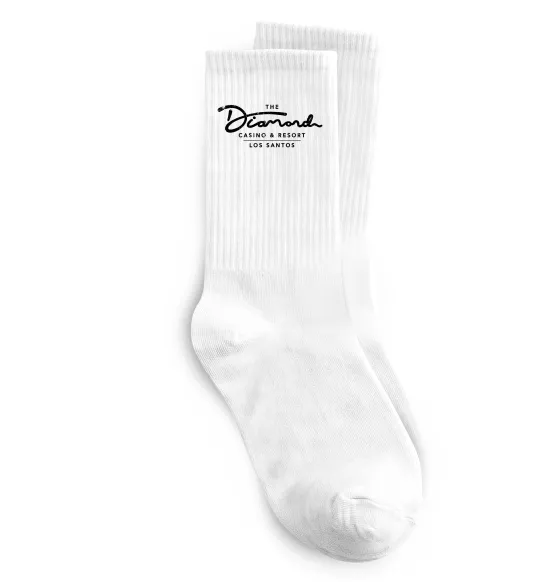 Шкарпетки Diamond Casino Los Santos Білий фото