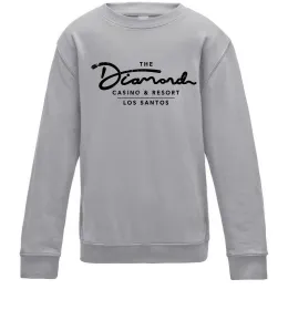 Детский Свитшот Straight Outta Los Santos Черный фото