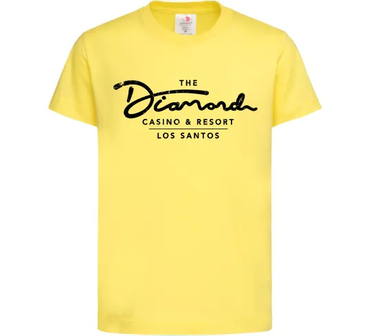 Дитяча футболка Diamond Casino Los Santos Лимонний фото