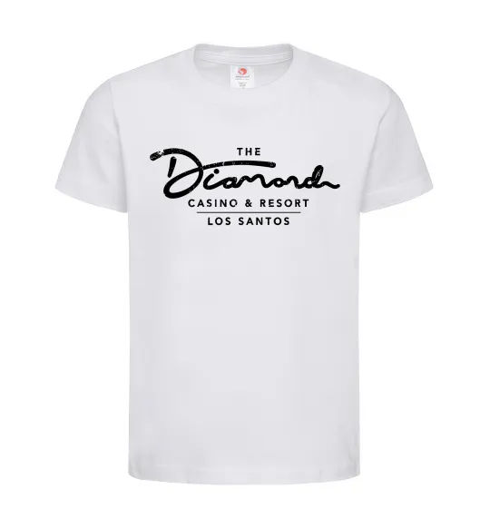 Детская футболка Diamond Casino Los Santos Белый фото