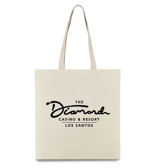 Еко-сумка Diamond Casino Los Santos Бежевий фото