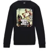 Детский Свитшот GTA V Dog Черный фото