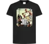 Дитяча футболка GTA V Dog Чорний фото