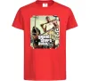 Дитяча футболка GTA V Dog Червоний фото