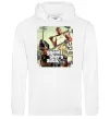 Жіноча толстовка (худі) GTA V Dog Білий фото