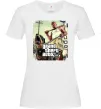Женская футболка GTA V Dog Белый фото
