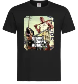 Мужская футболка Straight Outta Los Santos Черный фото